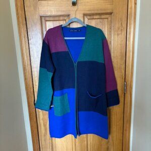 Gudrun Sjoden colorblock cardigan
